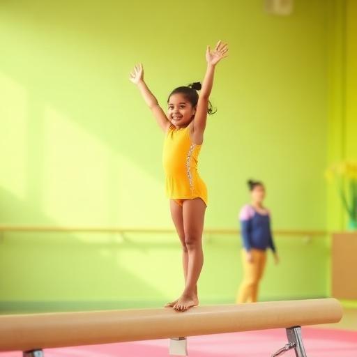 Balance — kids at Tumble Gym