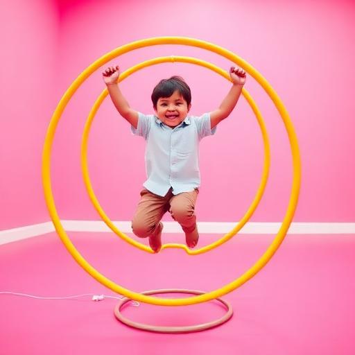 Coordination — kids at Tumble Gym